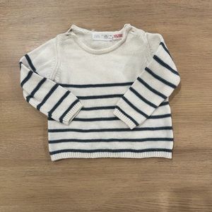 Striped Zara sweater 3-6 month